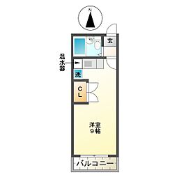 レスポール大谷 2階