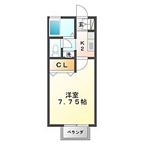 サンポート 4A ｜ 三重県津市江戸橋1丁目（賃貸アパート1K・1階・23.19㎡） その2