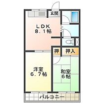 サニータウン C ｜ 三重県津市乙部（賃貸マンション2LDK・2階・44.71㎡） その2