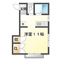 パレ上浜 201 ｜ 三重県津市上浜町6丁目（賃貸アパート1R・2階・22.00㎡） その2