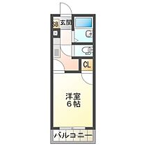 ビューハイツ桜田 406 ｜ 三重県津市桜田町（賃貸マンション1K・4階・20.00㎡） その2