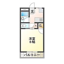 栗真ロイヤルハイツ　東棟 205 ｜ 三重県津市栗真町屋町（賃貸アパート1K・2階・23.18㎡） その2