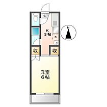 クレールハウス 206 ｜ 三重県津市栗真町屋町（賃貸アパート1K・2階・22.14㎡） その2