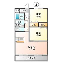 ロイヤル・ふじ 304 ｜ 三重県津市芸濃町椋本（賃貸マンション2LDK・3階・59.22㎡） その2