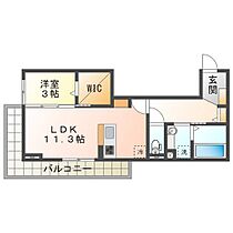 ディーシャンブル　南丸之内D 202 ｜ 三重県津市南丸之内（賃貸マンション1LDK・2階・43.36㎡） その2