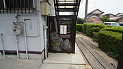 敷地内ゴミ捨て場
