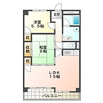 西丸之内パークマンション 302 ｜ 三重県津市西丸之内（賃貸マンション2LDK・3階・59.20㎡） その2