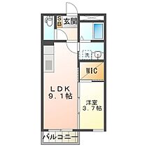 ボートハウスII 105 ｜ 三重県津市海岸町（賃貸アパート1LDK・1階・34.02㎡） その2