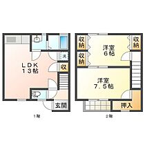 アンセーヌメゾン・ヤマキ　A 6 ｜ 三重県津市河芸町影重（賃貸アパート2LDK・2階・65.90㎡） その2