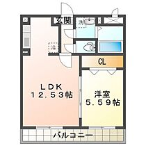 塔世西裏第2ＭＳビル 514 ｜ 三重県津市北丸之内（賃貸マンション1LDK・5階・42.50㎡） その2