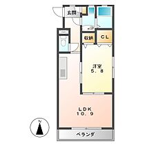 セントレア　IV 201 ｜ 三重県津市末広町（賃貸アパート1LDK・2階・40.68㎡） その2