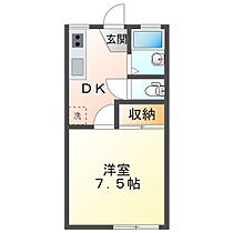 ピュアハイツ 107 ｜ 三重県津市白塚町（賃貸アパート1K・1階・24.71㎡） その2