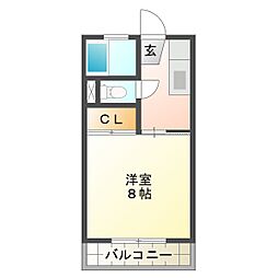 アミー　Ｂ 1階/107