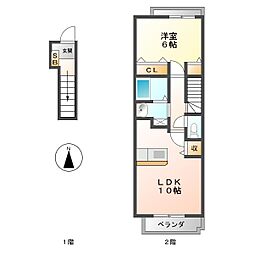 エスポワール　Ａ棟 2階