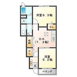 クレール　I 1階