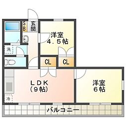 オーチャードI 2階/201