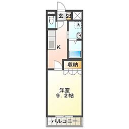 リヴァージュＡ棟 1階/105