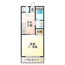 第二メゾン山本 2階/203
