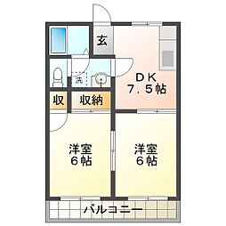 明石ハイツ　B 1階