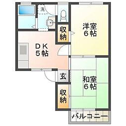 ハイツ紀の川 1階/105