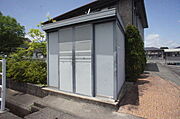 敷地内ゴミ捨て場