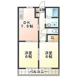 コンフォールB 1階/102