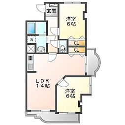 ウィングロワレ 2階