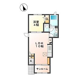 プランドール 1階