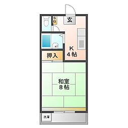 ミラーハイツ 2階/-
