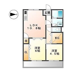 ドゥナーレ津新町 3階/2-308