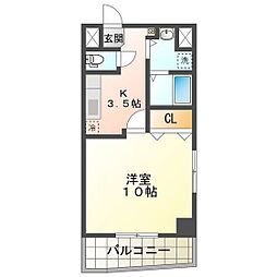アヴェニール 1階/1A