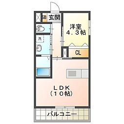 グランディール 2階