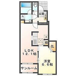 エトワール藤方 II 1階/102