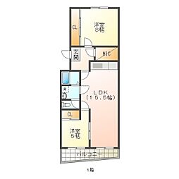 第二マンションむつみヶ丘 2階/209