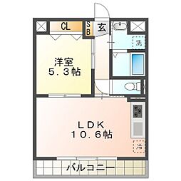塔世西裏MSビル 5階/501