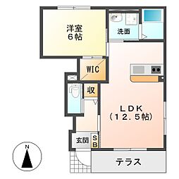 クレスト　コート 1階/102