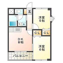 CASA KAWAGE 3階/3B