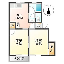 ハイツドヌール A 1階