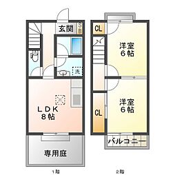 ローズマロウ 1階