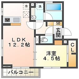 ガーデンテラス 1階/102
