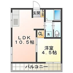 エルカスト 2階/201
