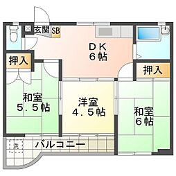 カーサバレンシアときわ 1階
