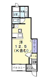 ソレアードI C棟 1階