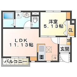リーブルファイン赤堀 1階