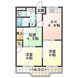 コスモハイム幸 4階