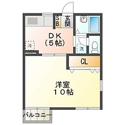 ロジュマンラフォーレII 1階