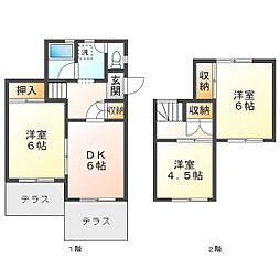 ビレッジハウス笹川43号棟 1階
