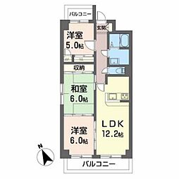 アーバンコア九ノ城 6階