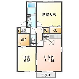 アンシャンテ Ｂ 1階