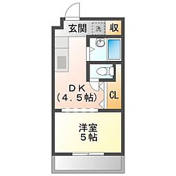 第2メゾンあかつき 2階/2A